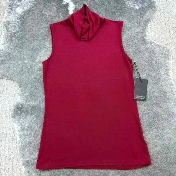 NWT Adrienne Vittadini Mock Neck Top - Picture 4 of 11
